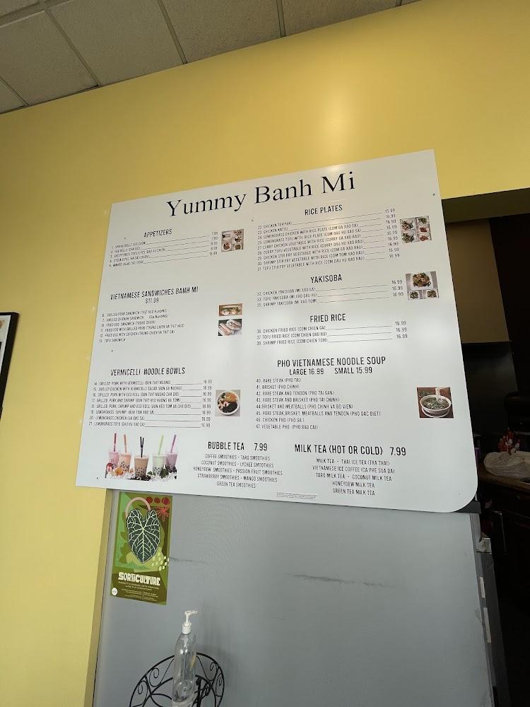 Yummy Banh Mi Menu image 1